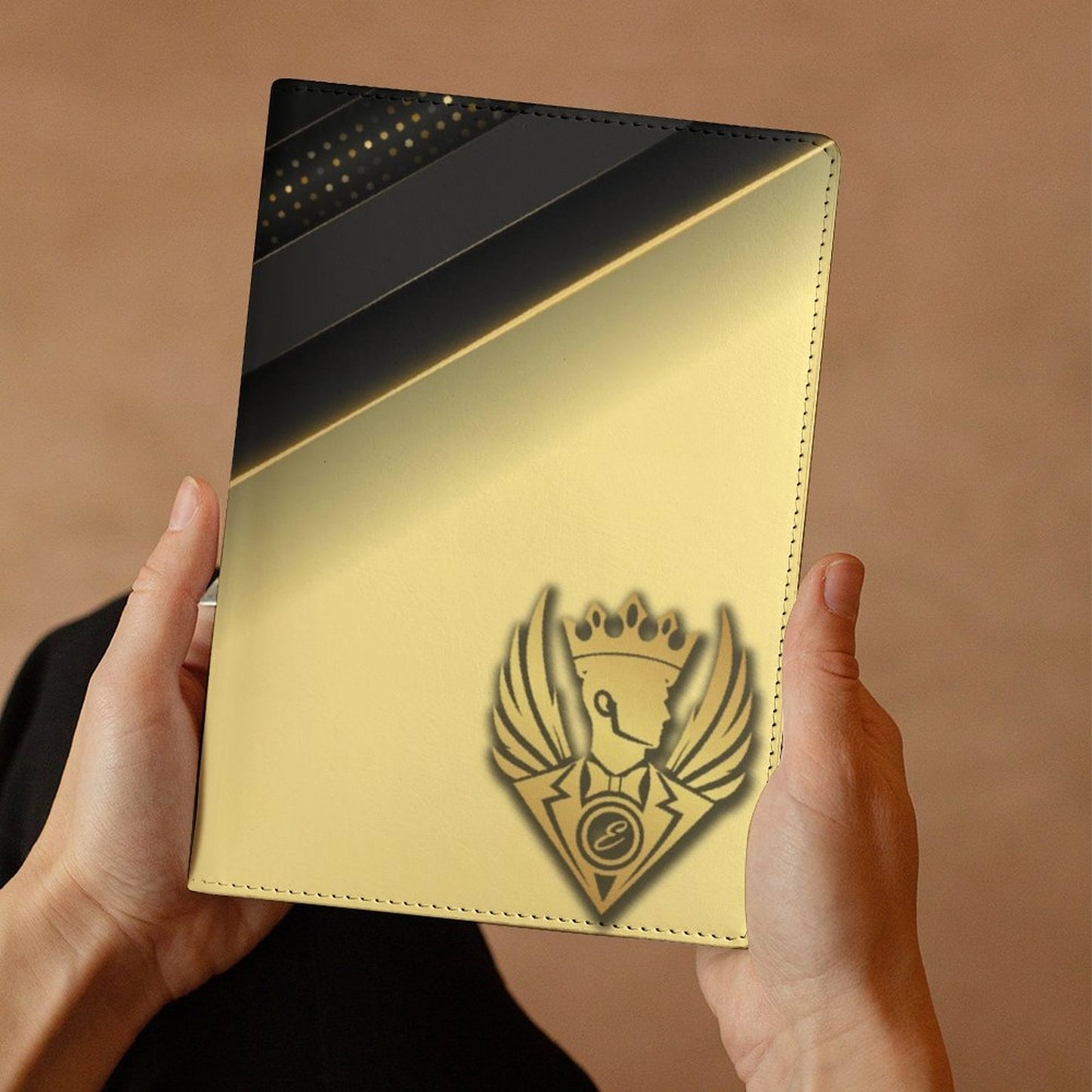 Black and Gold Esquire Journal Cover