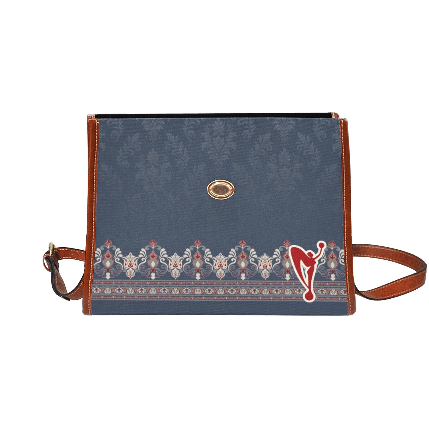 French Liberty Boston Canvas Bag