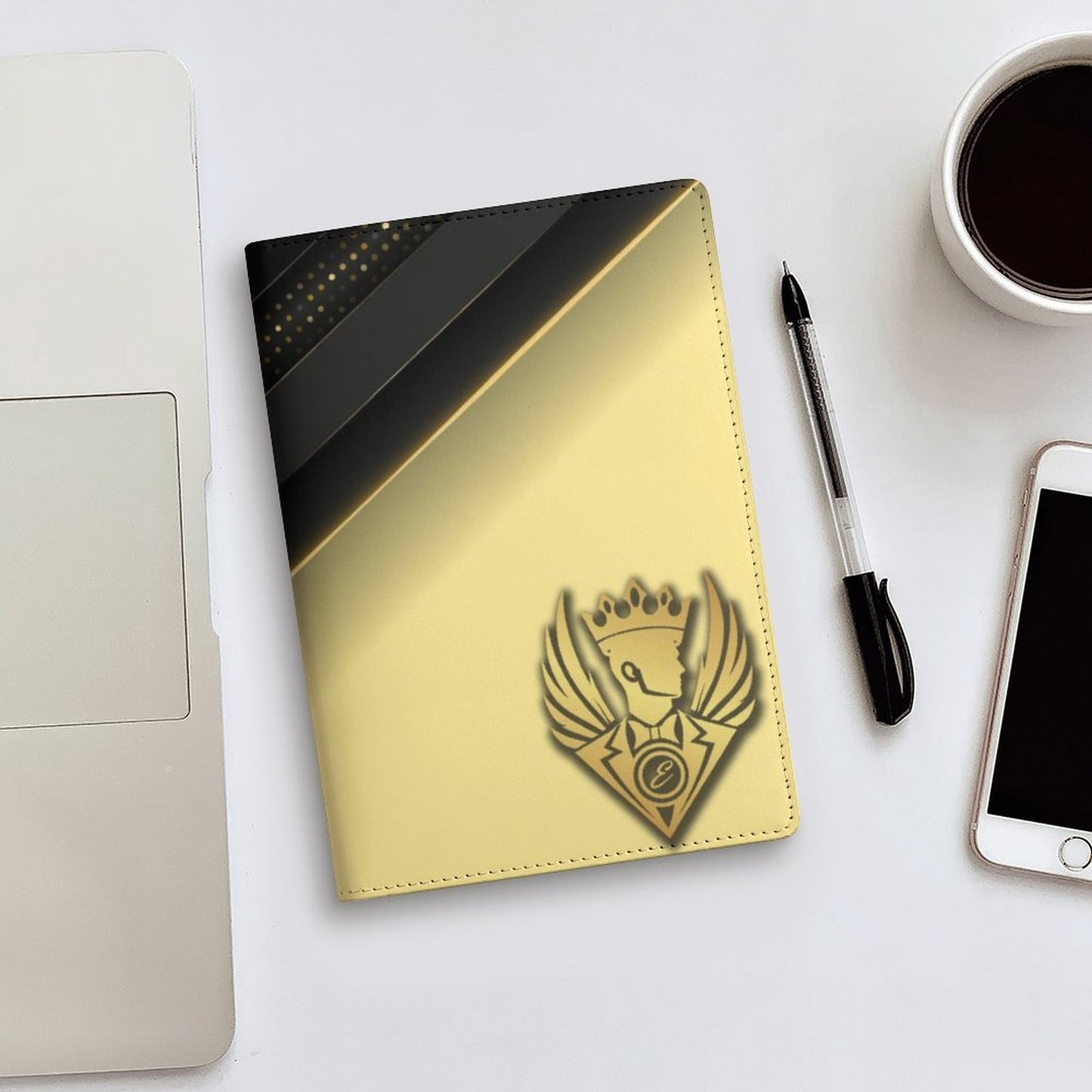 Black and Gold Esquire Journal Cover