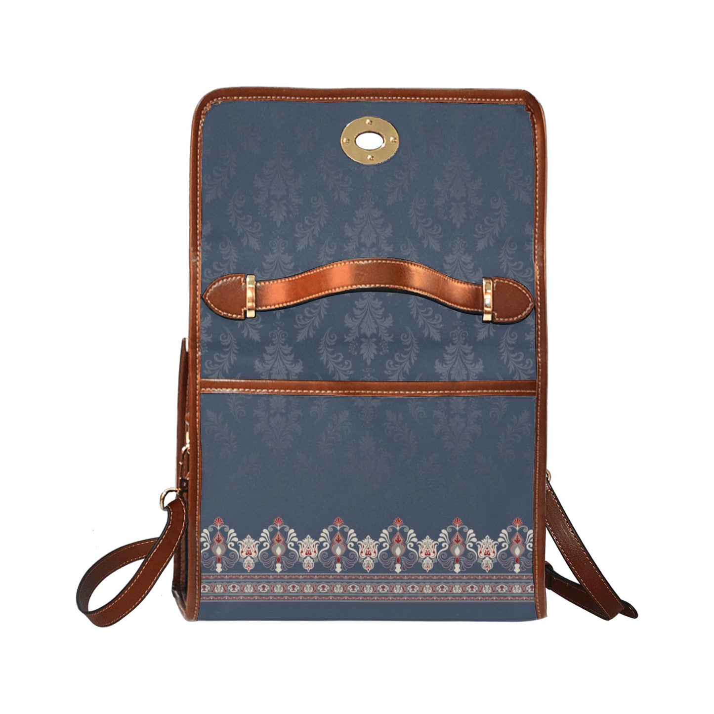 French Liberty Boston Canvas Bag