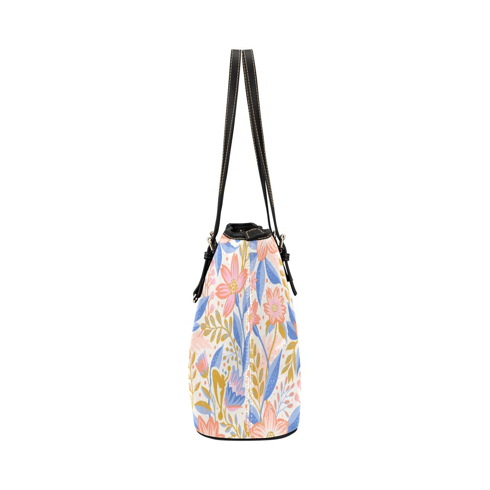 Femme Flowers 2025 Leather Tote Bag