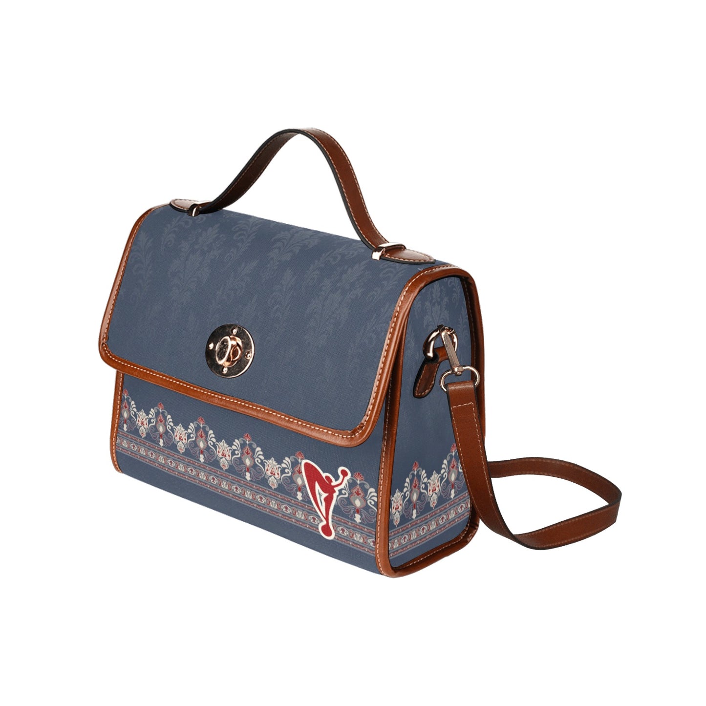 French Liberty Boston Canvas Bag