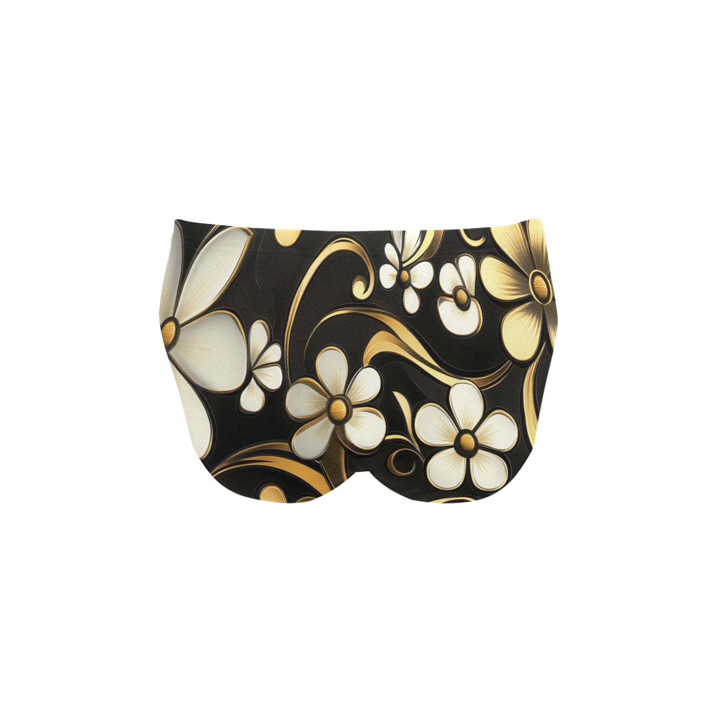 Golden Flower Men's Swimming Briefs