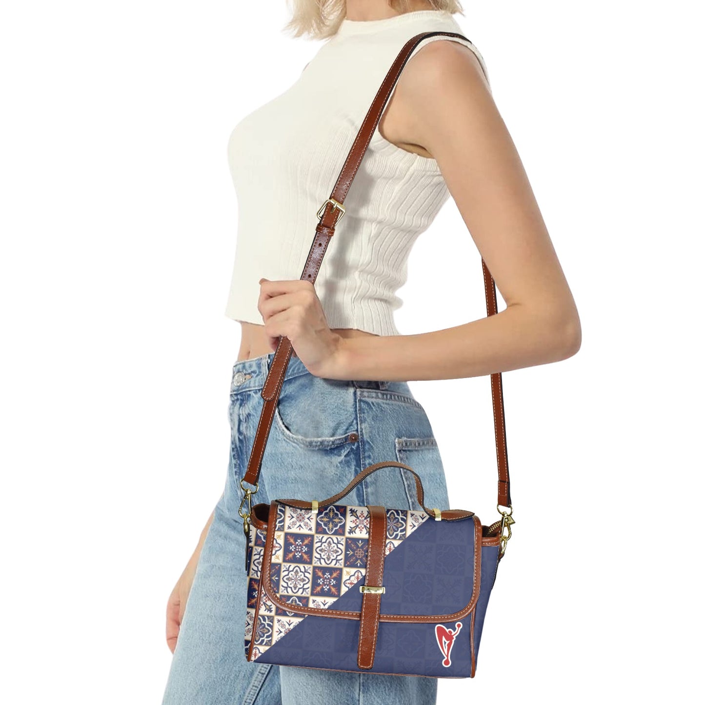 Riviera Symbol Shoulder Bag