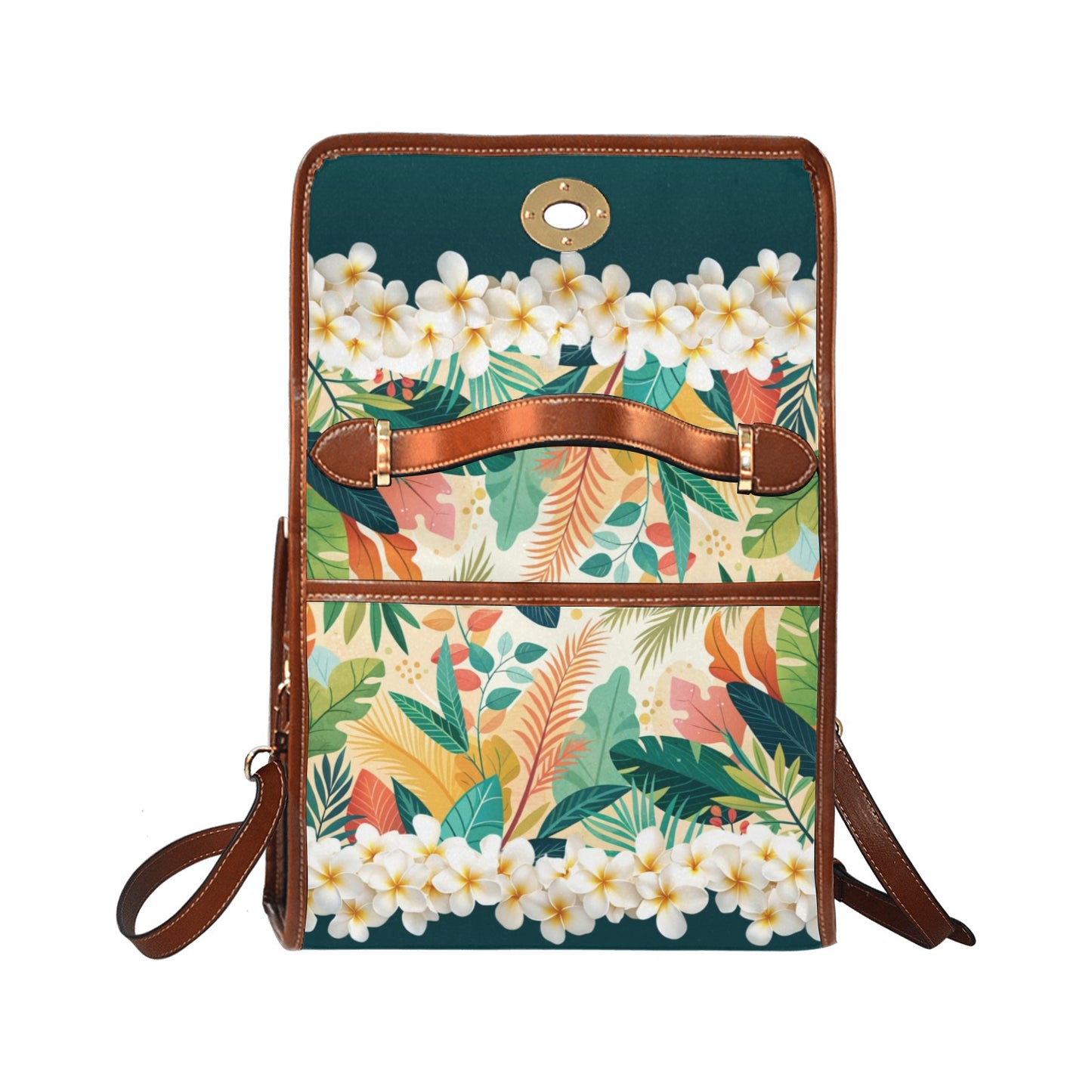 Luau Symbol Boston Canvas Bag
