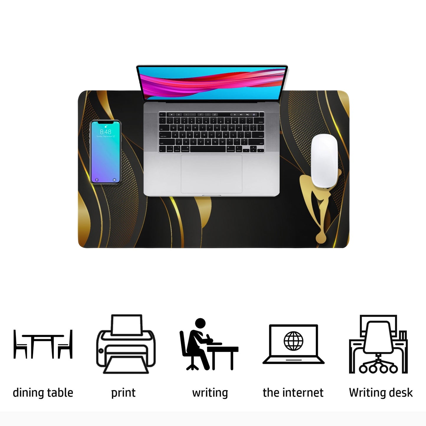 Legendary Symbol of Excellence Rectangle Mousepad 23.6" x 13.8"