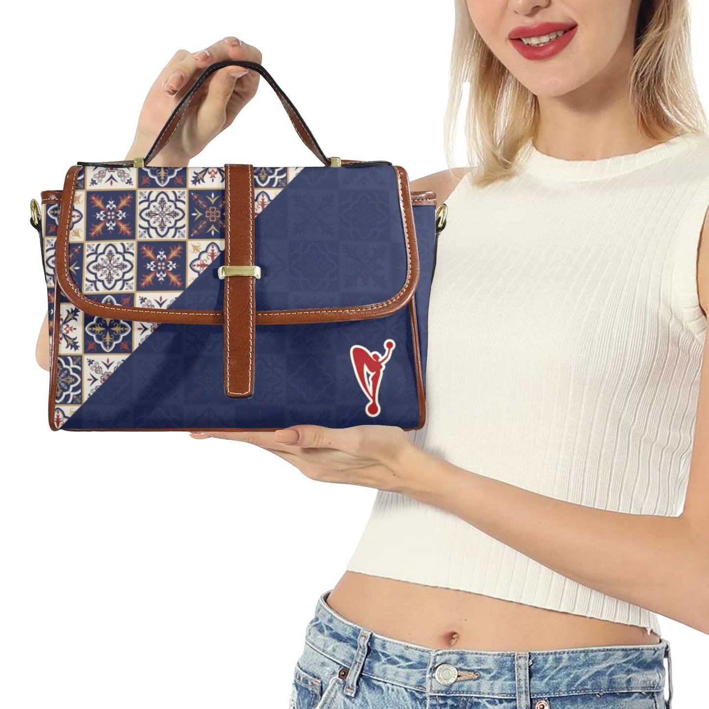 Riviera Symbol Shoulder Bag