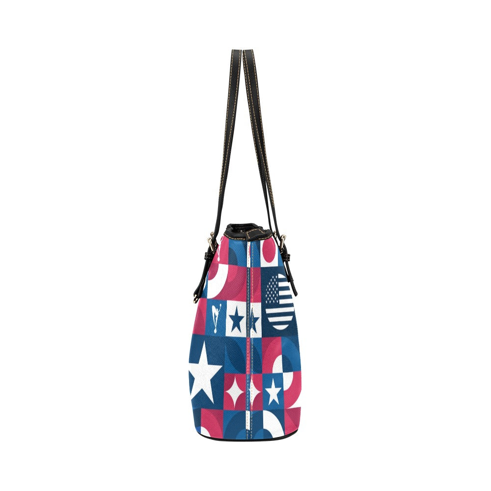 Modern America Freedom Leather Tote Bag
