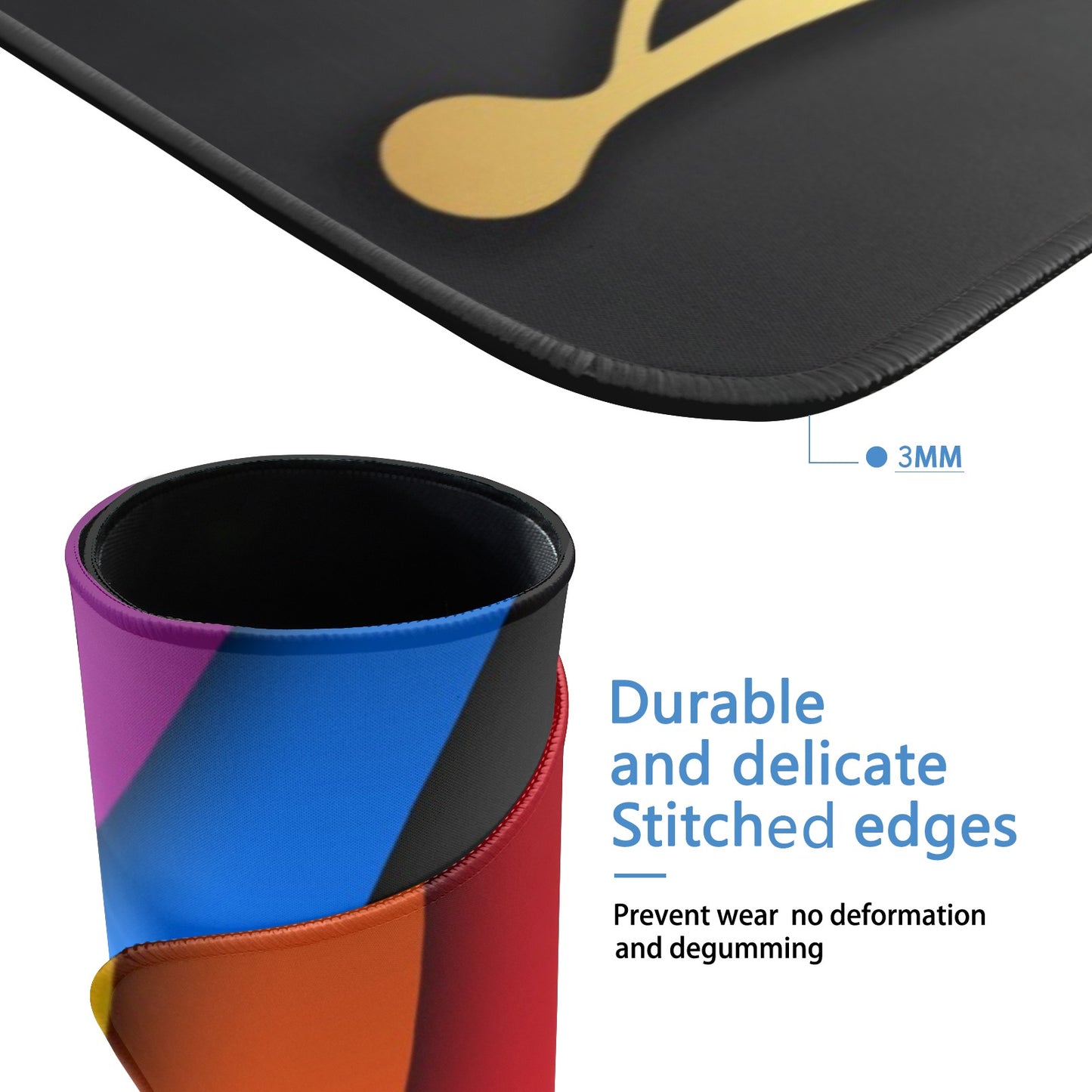 MGA Touch of Color Rectangle Mousepad 23.6" x 13.8"