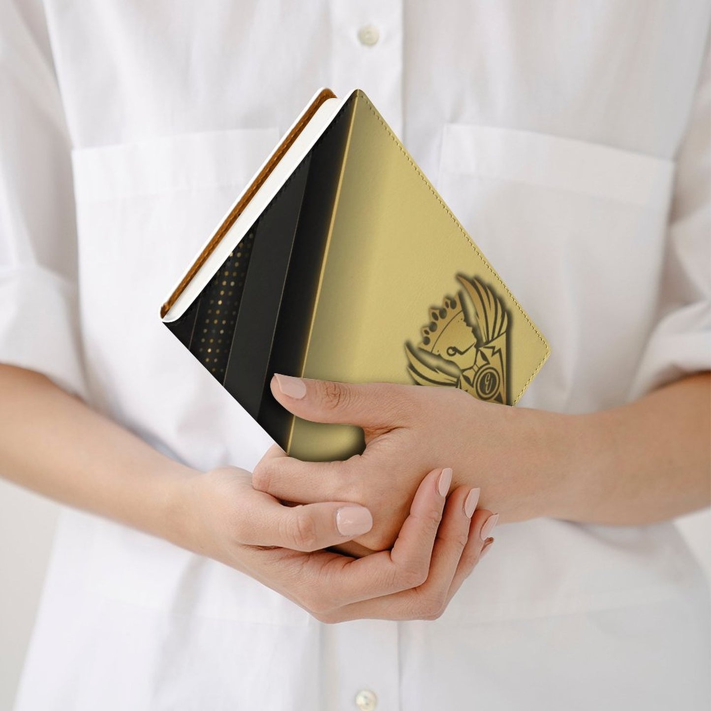Black and Gold Esquire Journal Cover