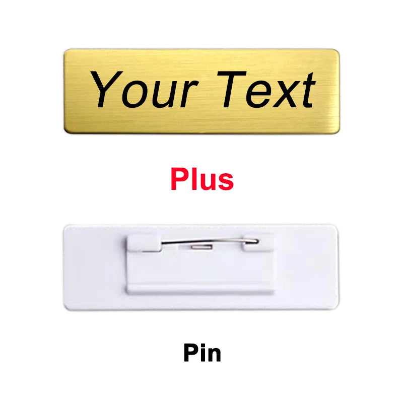 Customizable Name Tag (7CMx2CM)