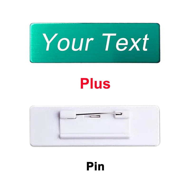 Customizable Name Tag (7CMx2CM)