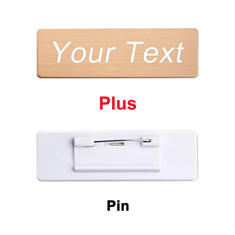 Customizable Name Tag (7CMx2CM)
