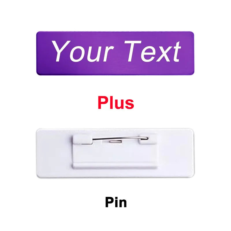 Customizable Name Tag (7CMx2CM)