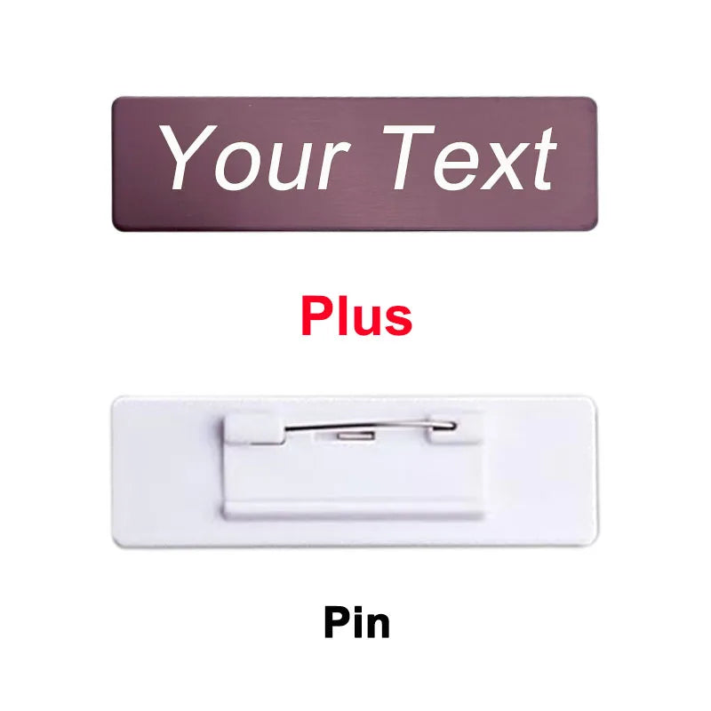 Customizable Name Tag (7CMx2CM)