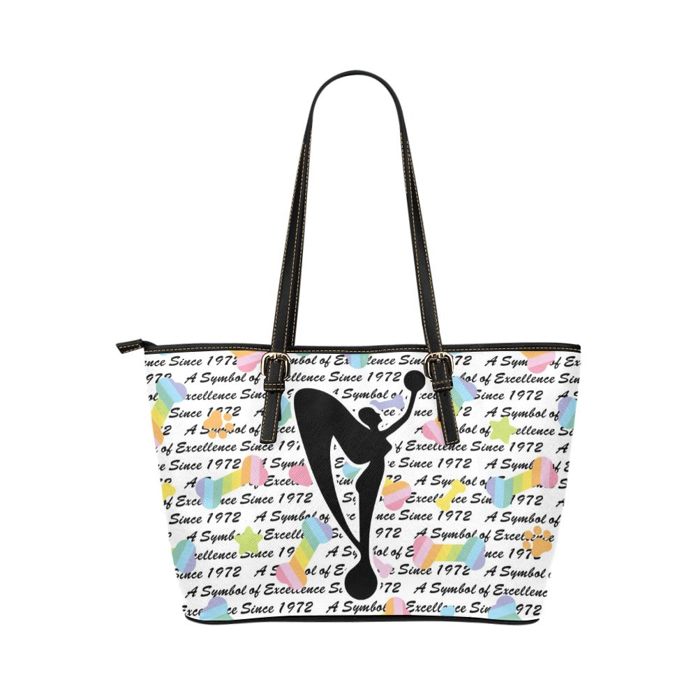 Puppy Pride 2025 Leather Tote Bag