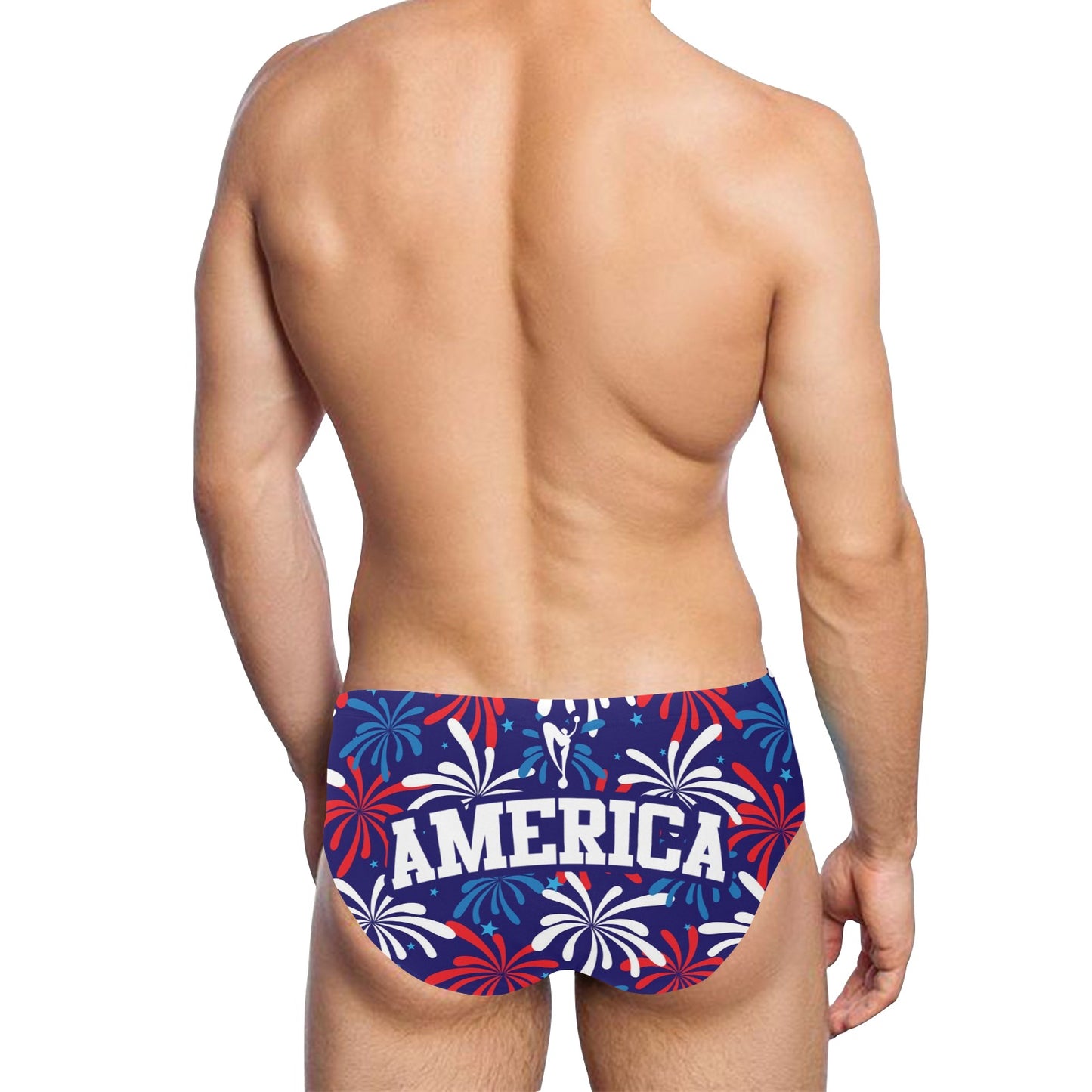 American Firework Men's Swimming Briefs