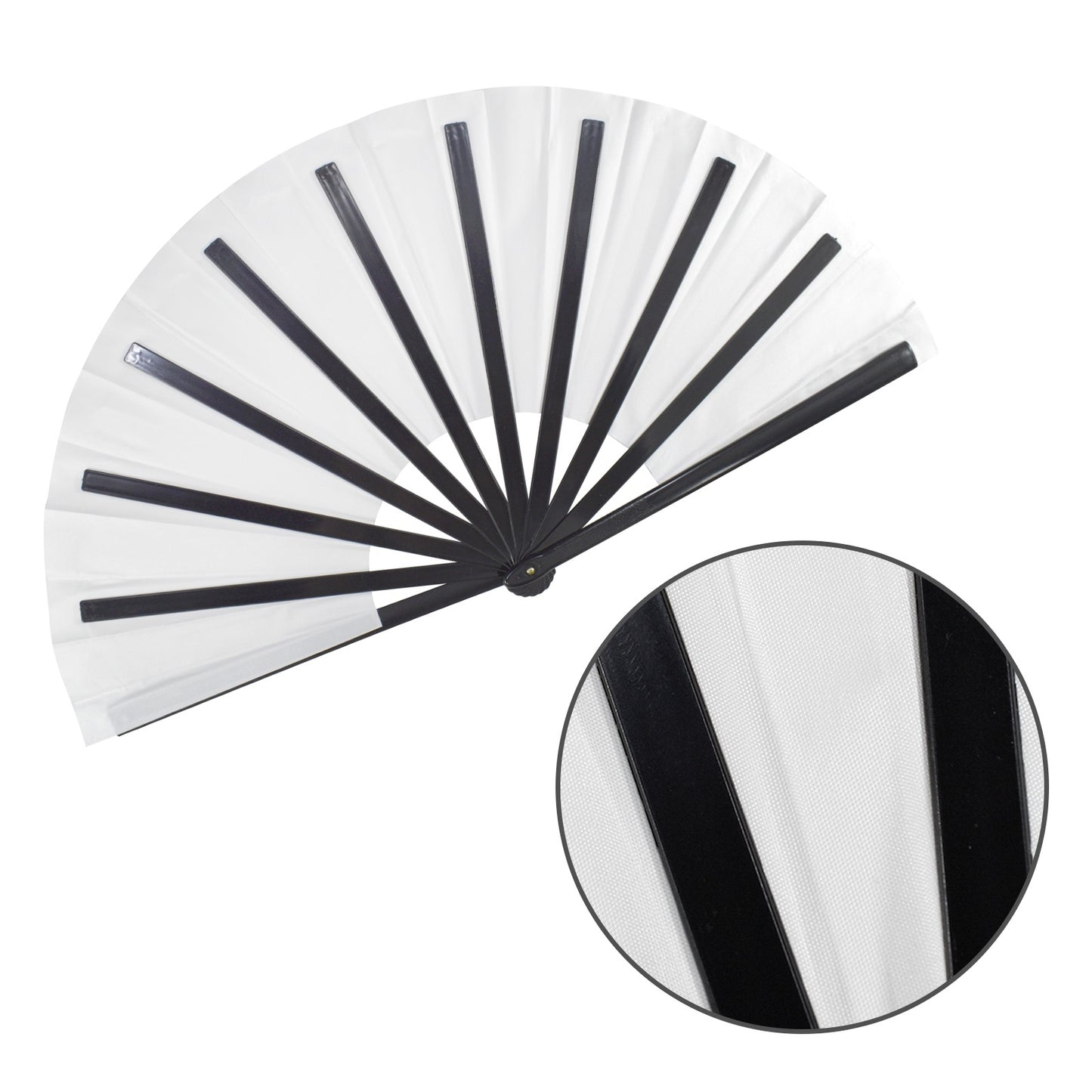 Rainbow Refraction Clack Fan