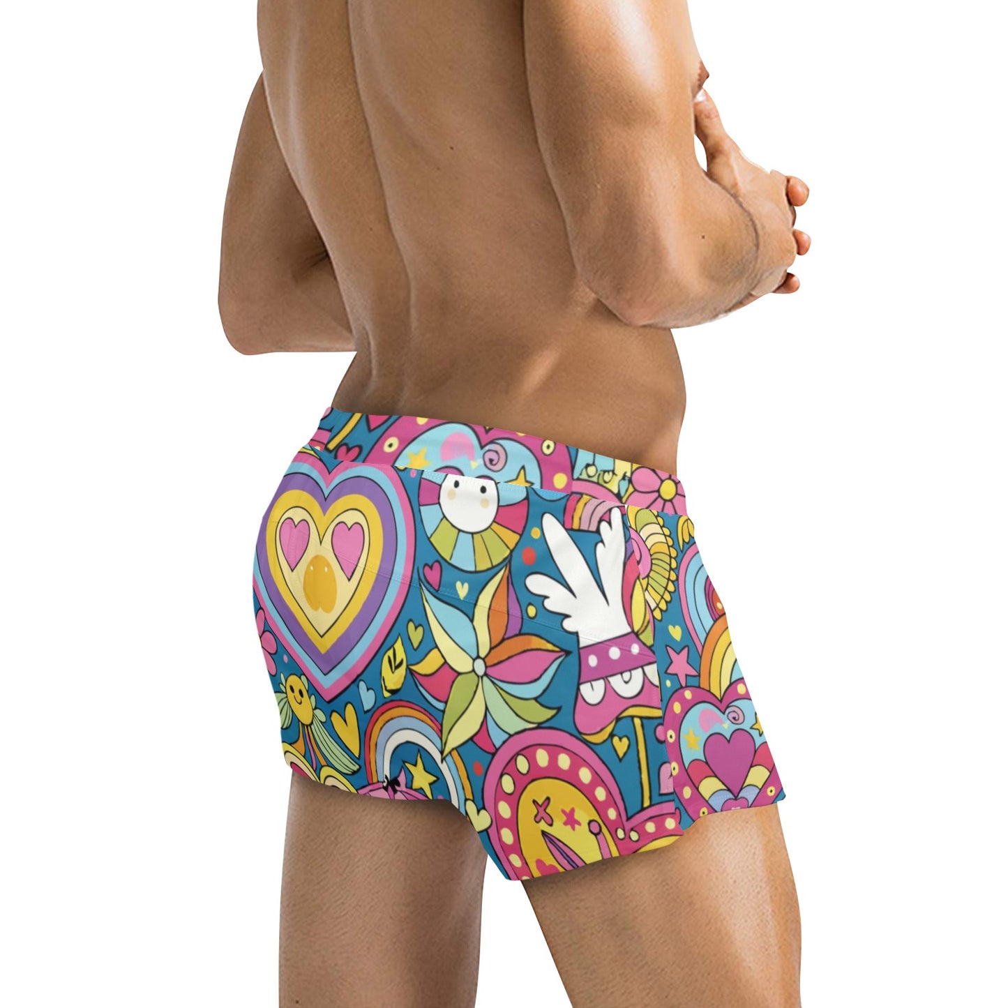 Vintage Love Men's Swim Trunks
