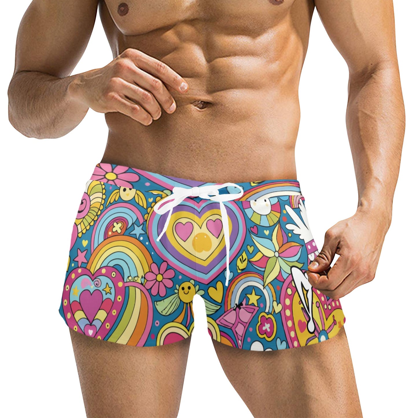 Vintage Love Men's Swim Trunks