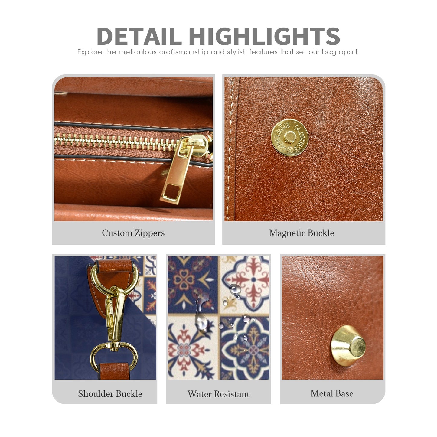 Riviera Symbol Shoulder Bag