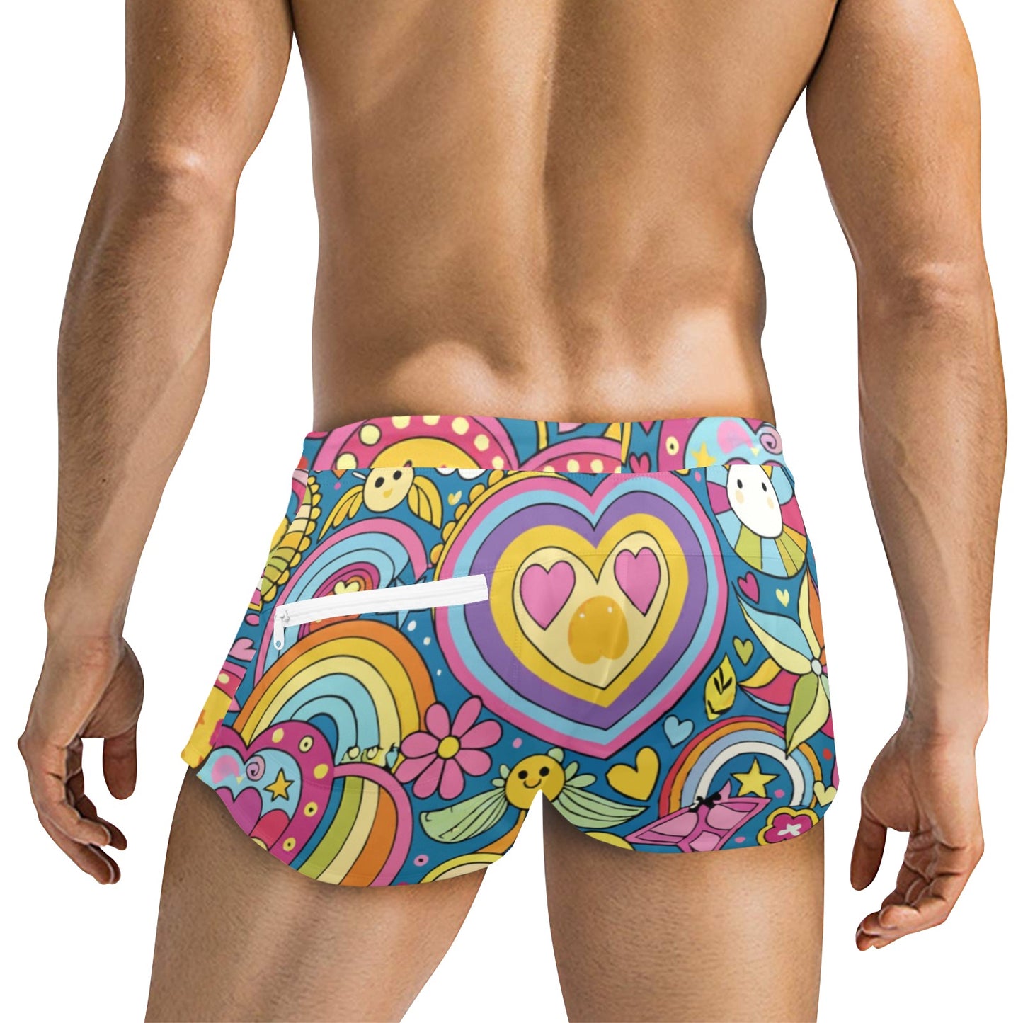 Vintage Love Men's Swim Trunks