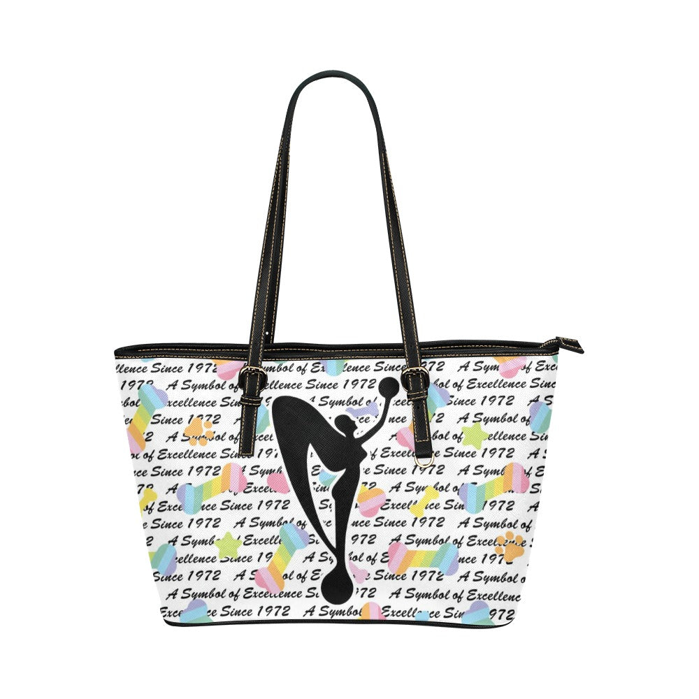 Puppy Pride 2025 Leather Tote Bag