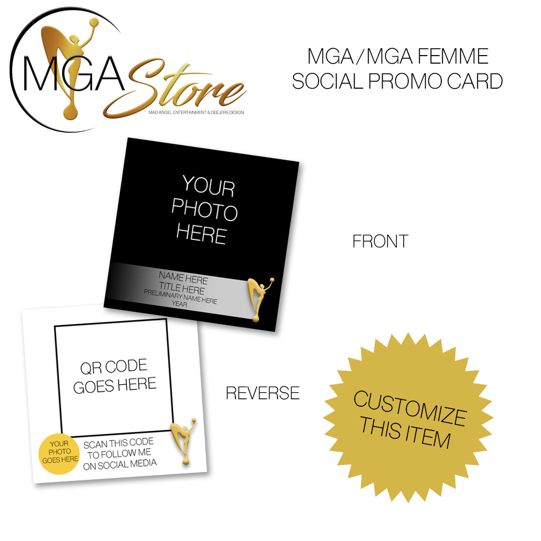 MGA/MGA Femme Social Promo Card