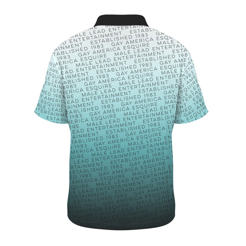 Read All Over Mens Polo (Freeze)