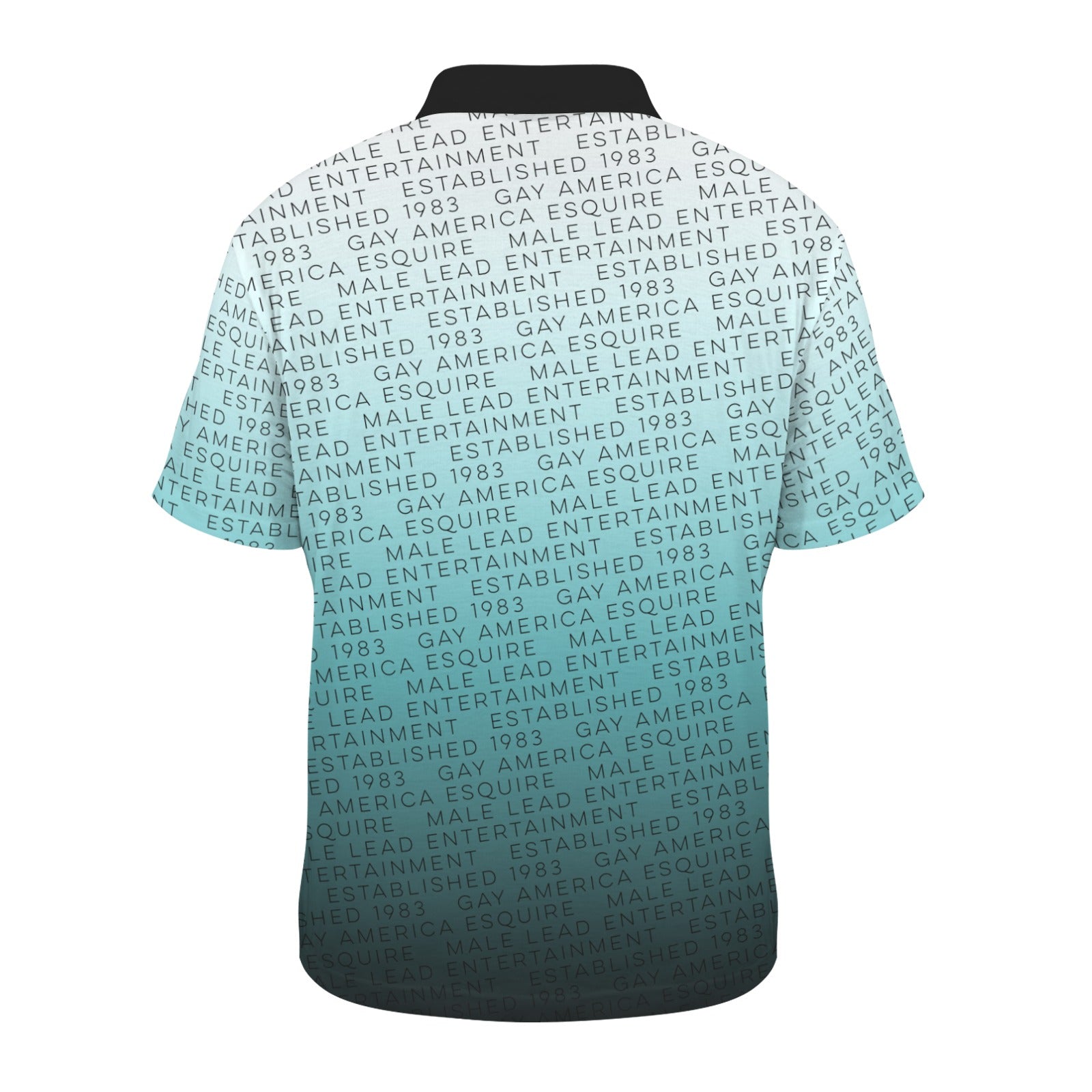 Read All Over Mens Polo (Freeze)