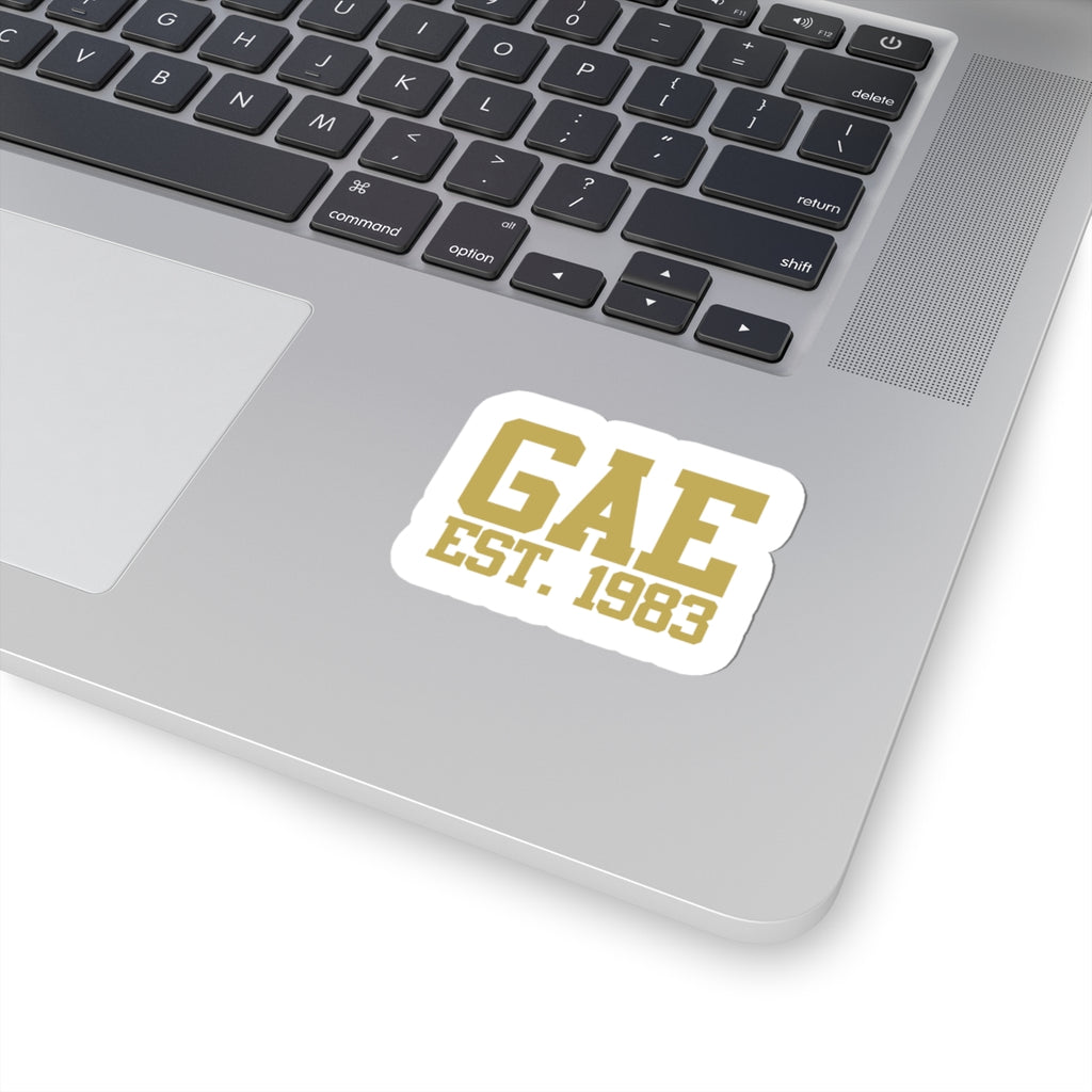GAE Collegiate 3" Sticker