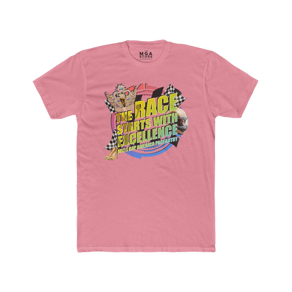The Race Starts with Excellence MGA/MGA Femme Graphic Tee