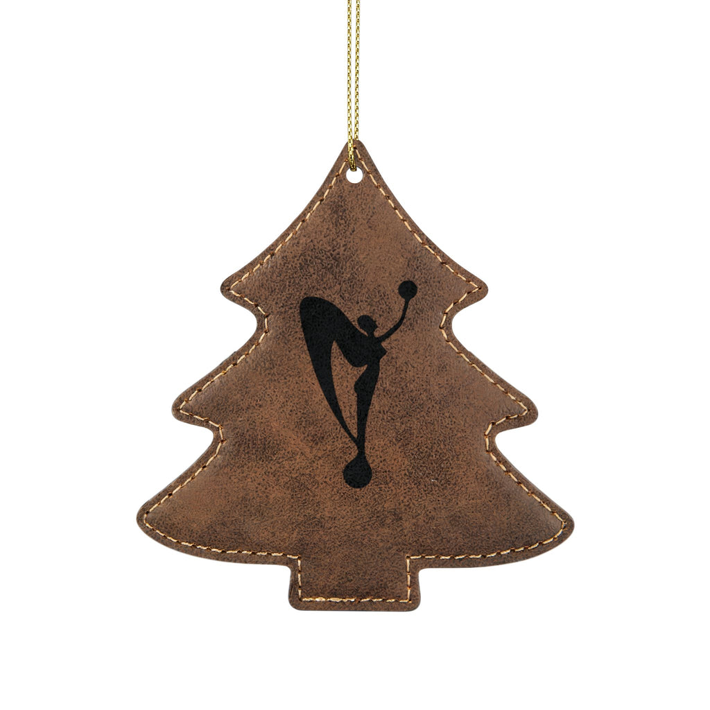 Symbol of Excellence Engraved Leatherette Ornament 2026