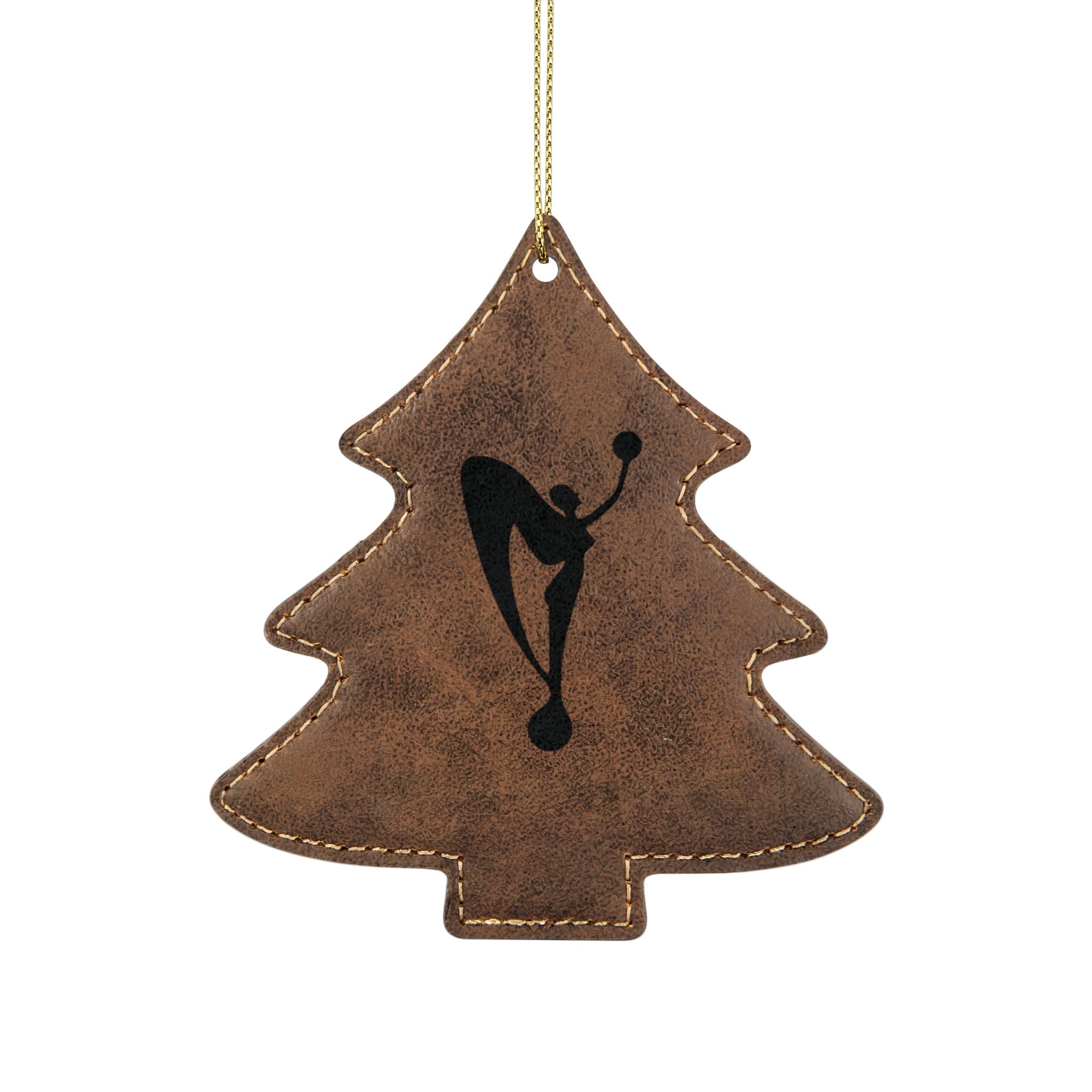 Symbol of Excellence Engraved Leatherette Ornament 2026