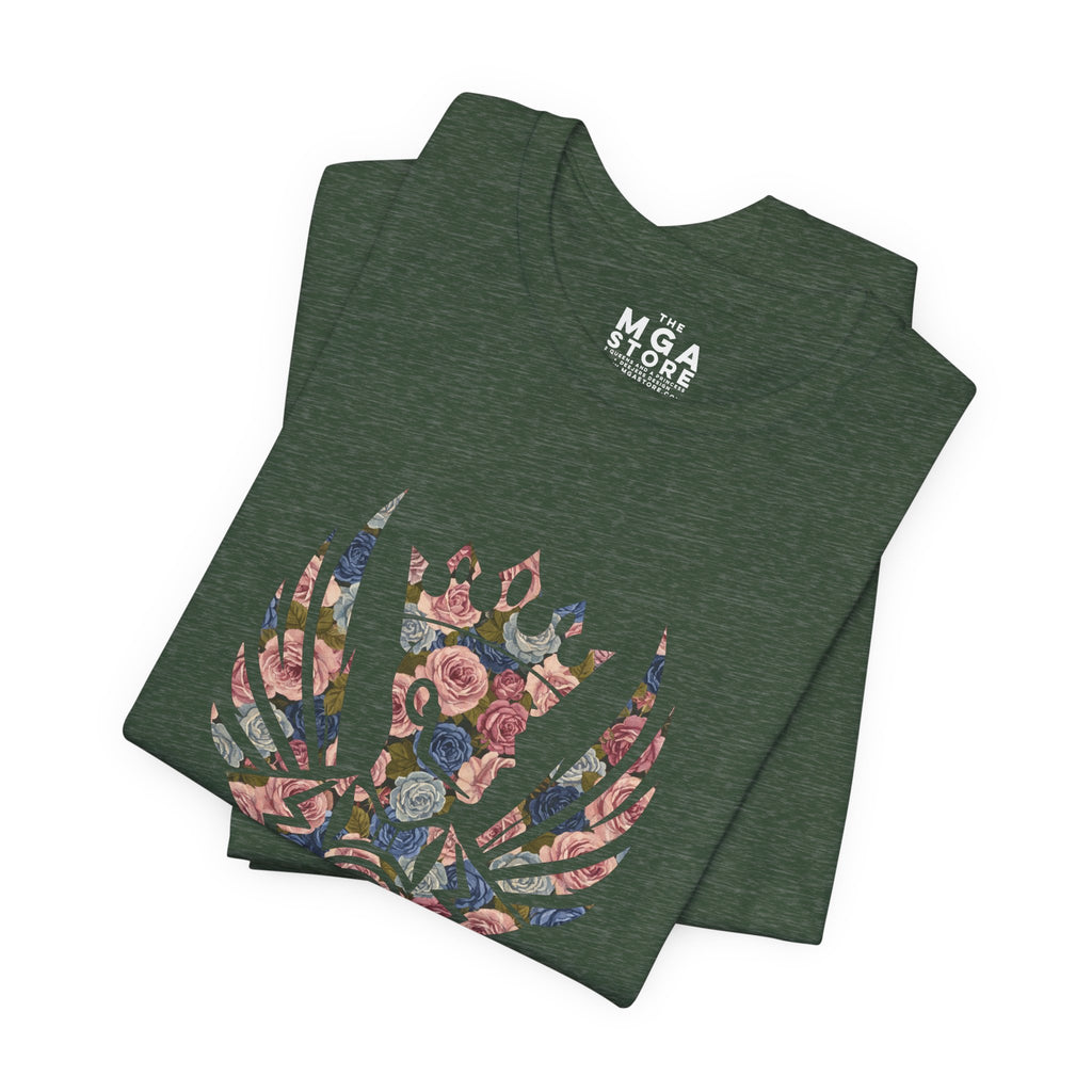 A Floral Affair Esquire Graphic Tee