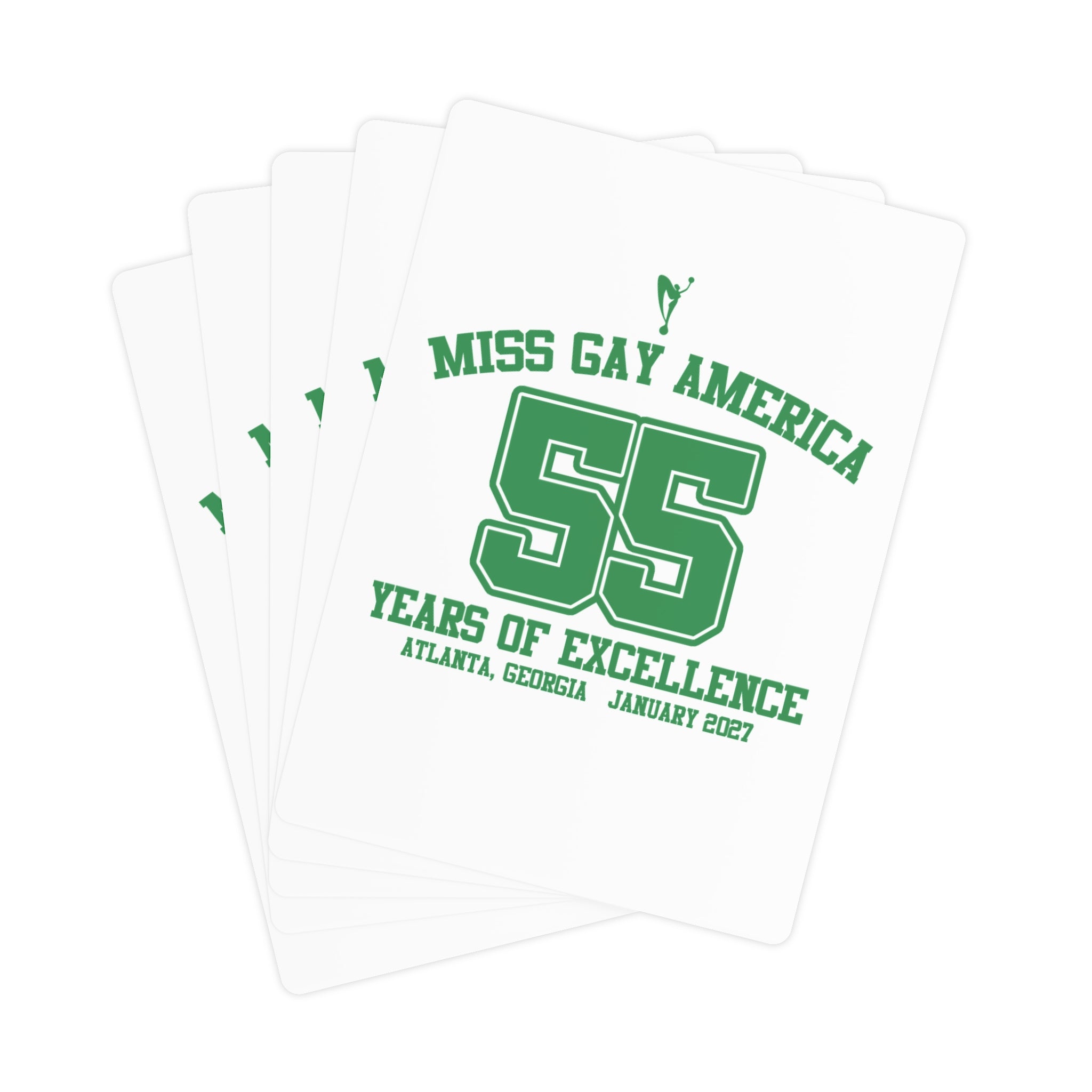 MGA 55th Anniversary Collegiate Playing Cards