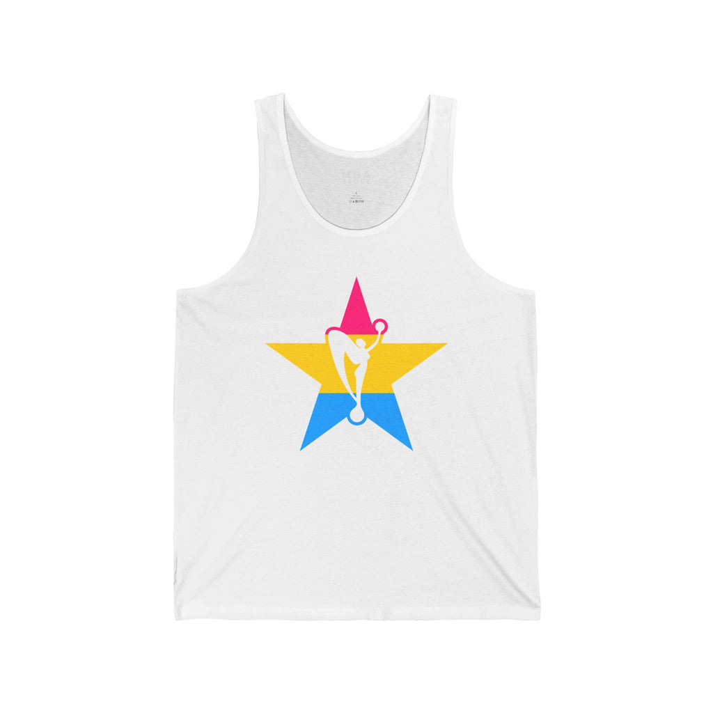 Pansexual Pride Star Power Tank Top