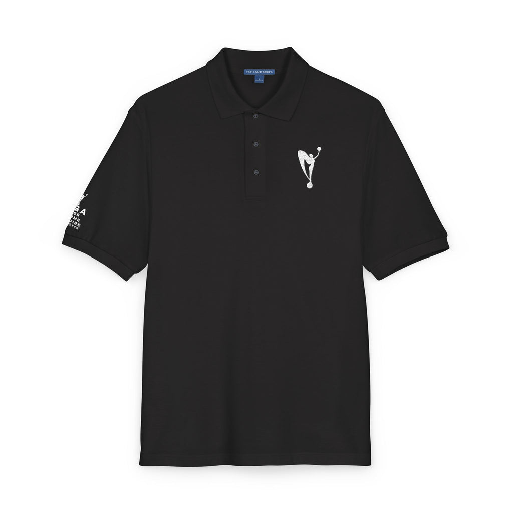 MGA Promoter Polo - Miss+Femme+Esquire Embroidered Polo