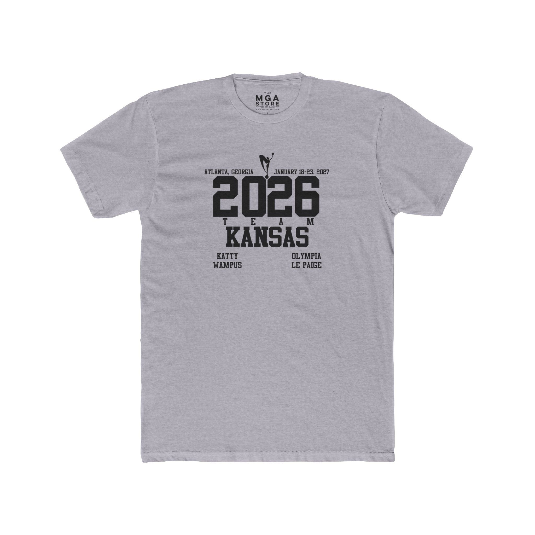 Team Kansas 2026 Track and Field Graphic Tee