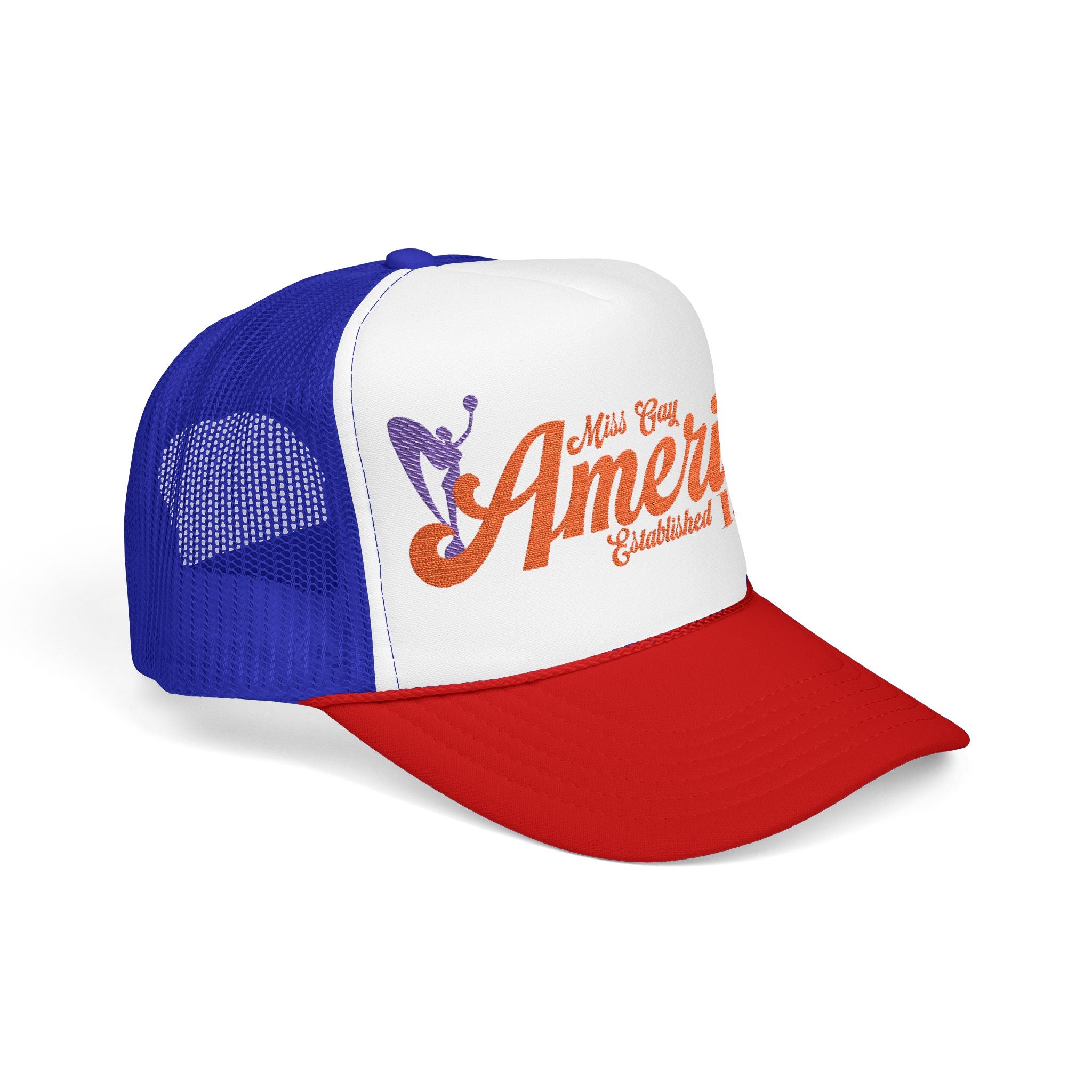 Patriotic Cheer 1972 Trucker Hat