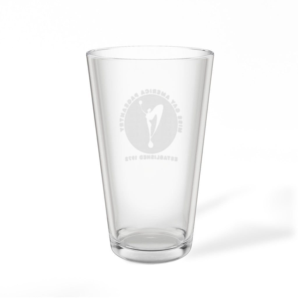 Engraved MGA Pageantry Emblem 16oz Pint Glass