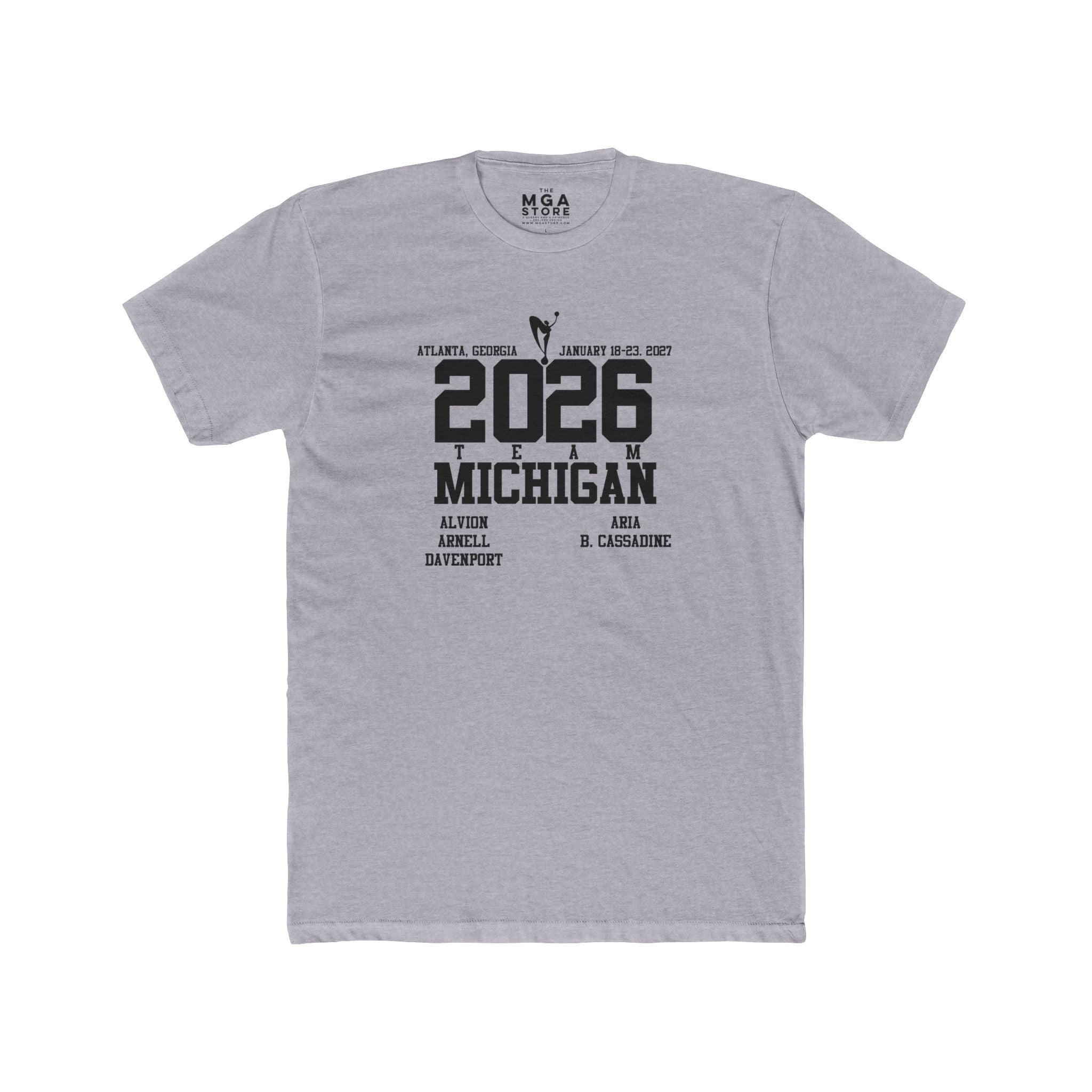 Team Michigan 2026 Track and Field Graphic Tee