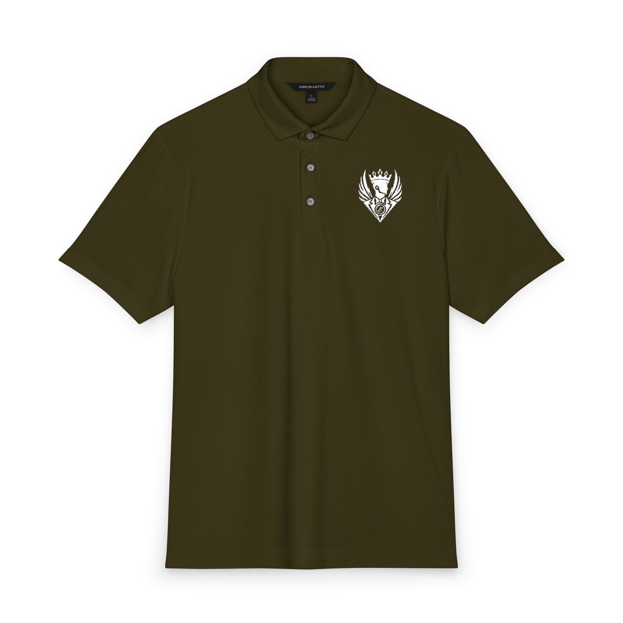 GAE Emblem Jersey Polo
