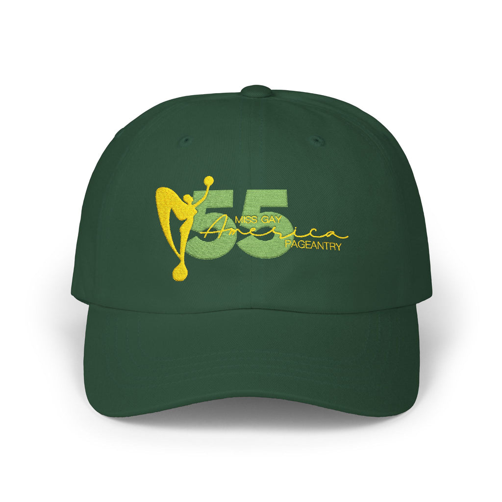 MGA 55 Years Script Embroidered Baseball Hat