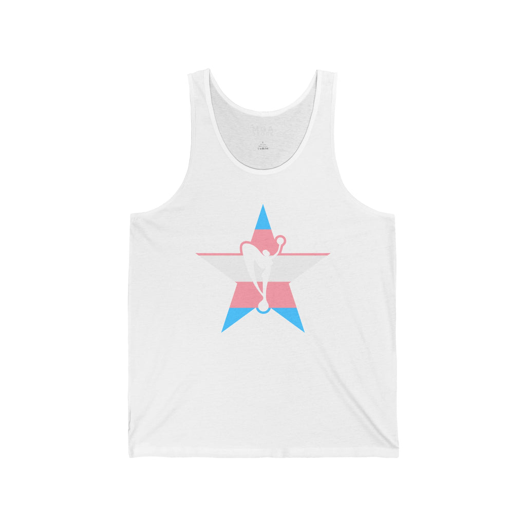 Transexual Pride Star Power Tank Top