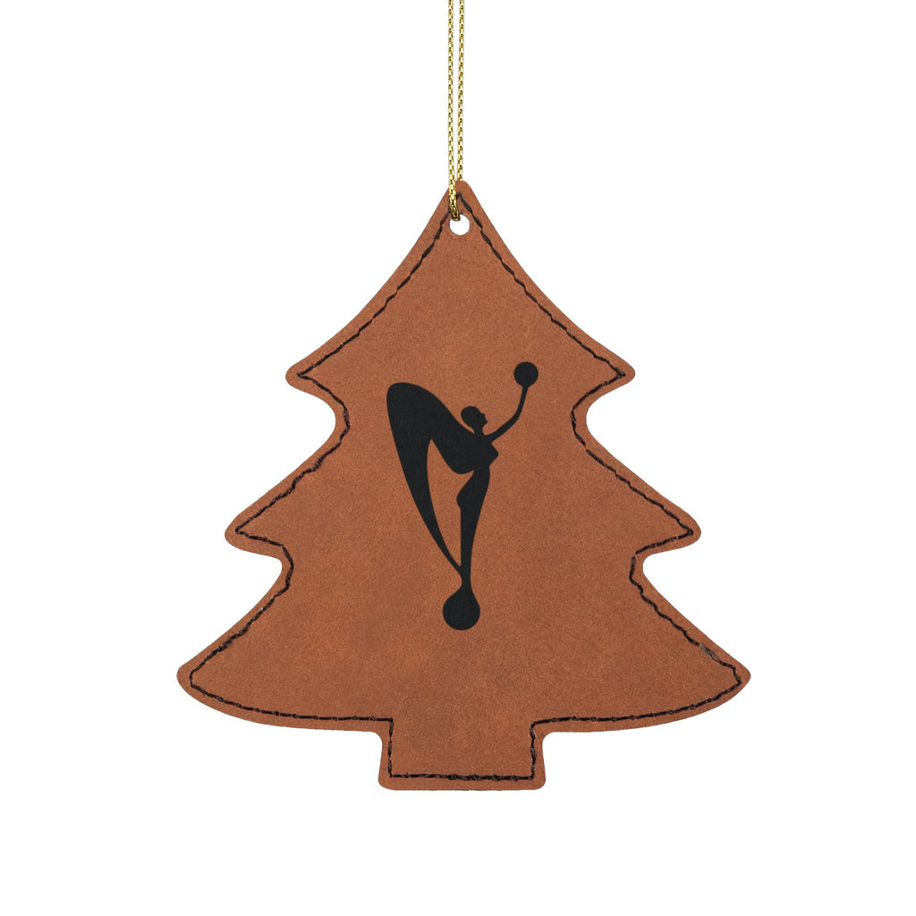 Symbol of Excellence Engraved Leatherette Ornament 2026