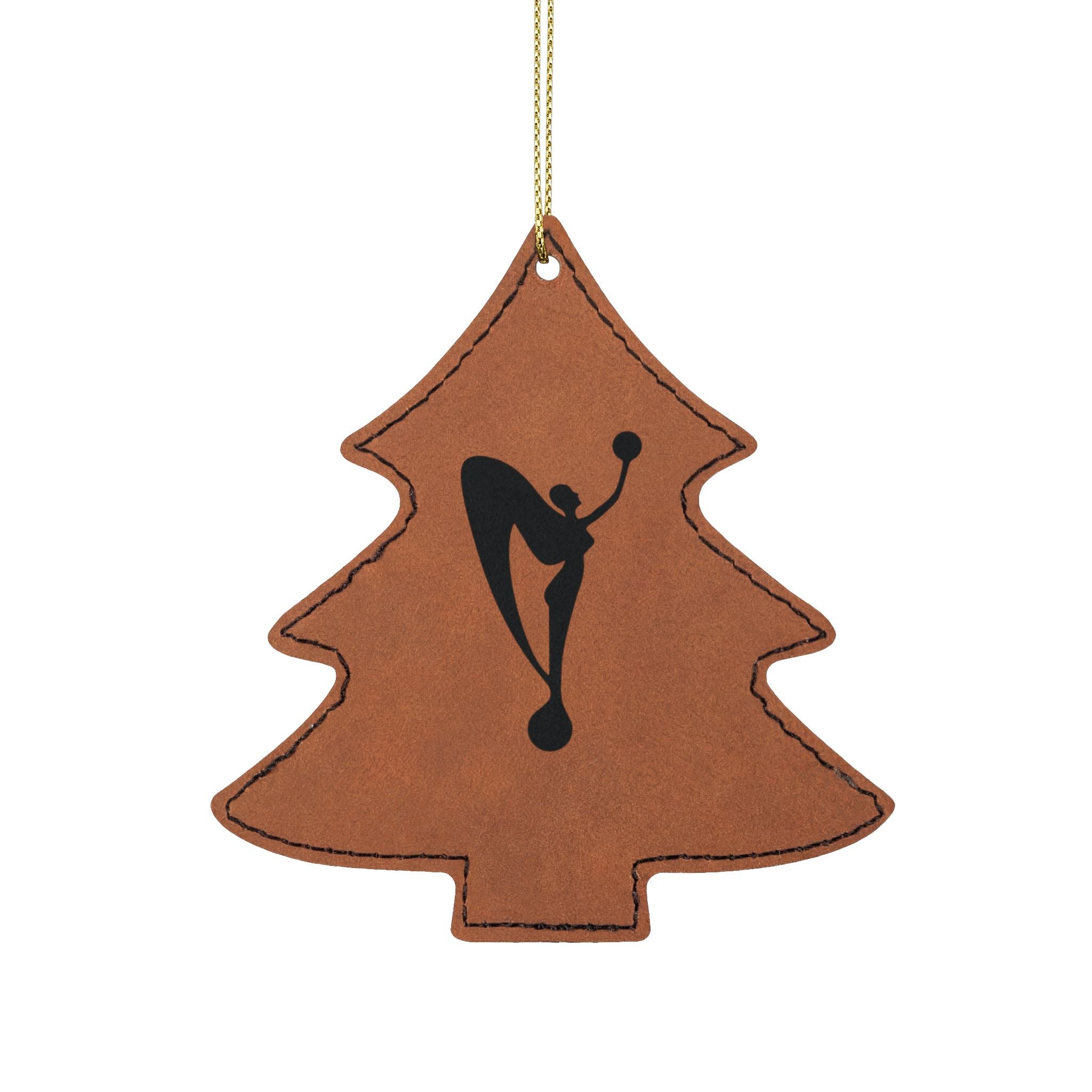 Symbol of Excellence Engraved Leatherette Ornament 2026