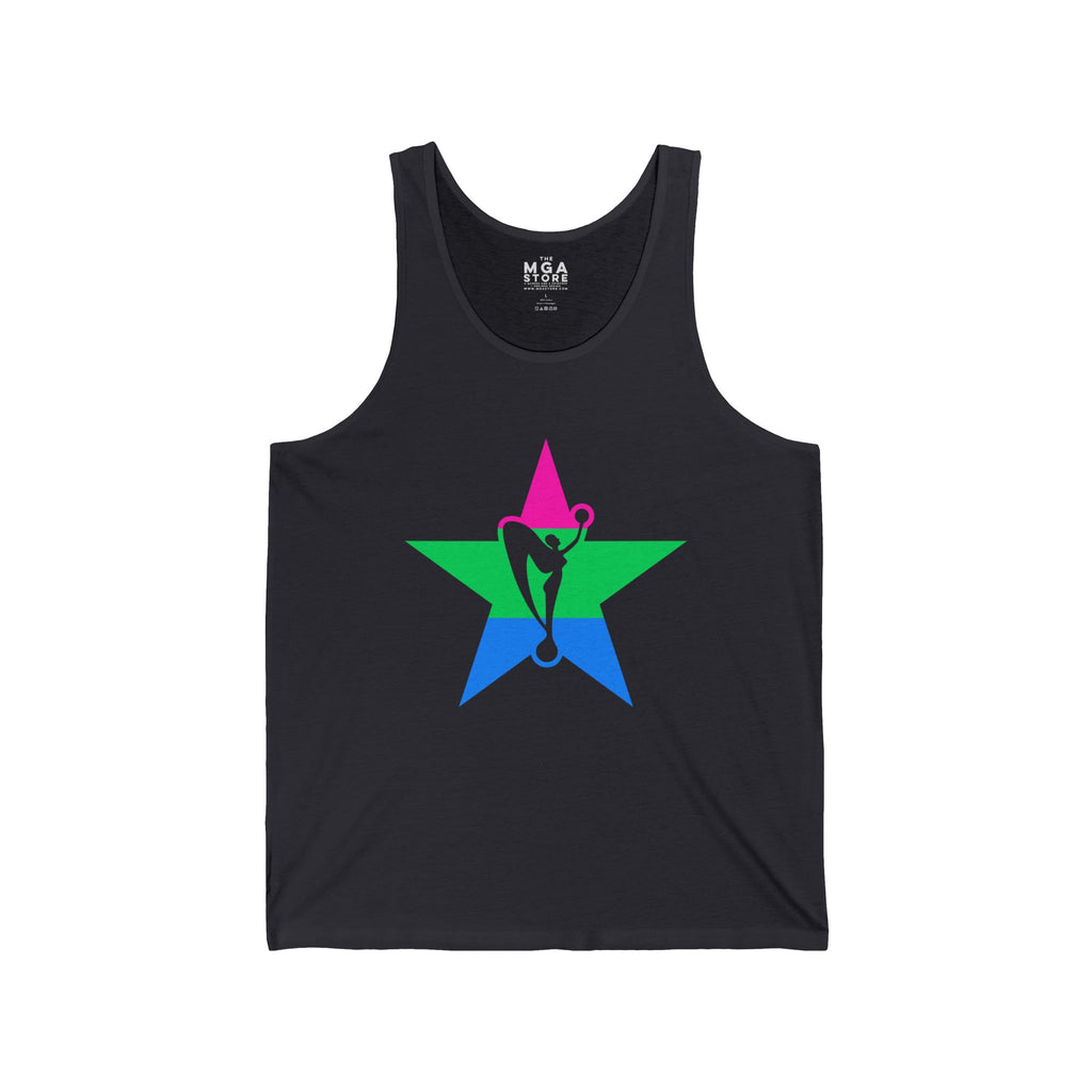 Polysexual Pride Star Power Tank Top