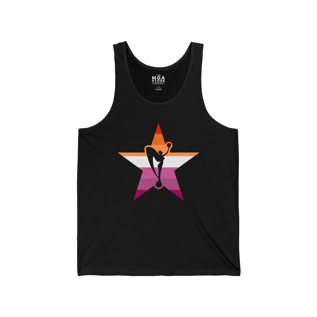 Lesbian Pride Star Power Tank Top