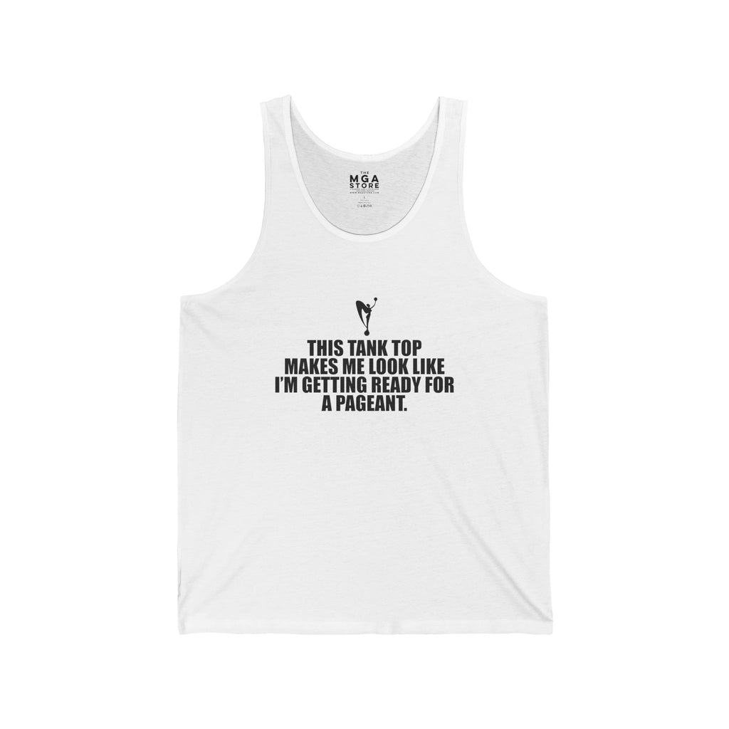 Getting Ready For A Pageant Workout Tank